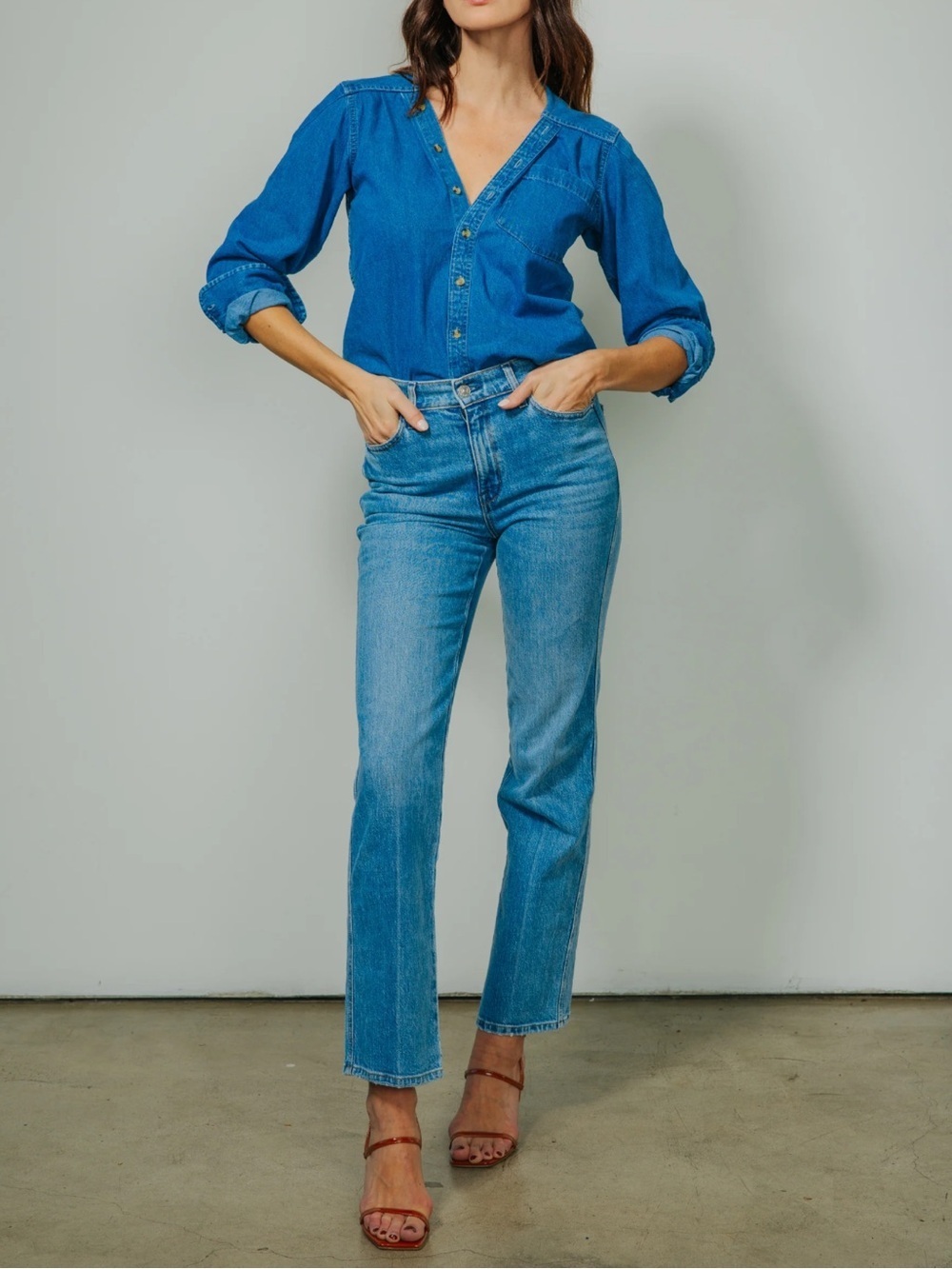 NWT KMJ Taylor Boyfriend Classic Shirt size Small Sold Out - Picture 5 of 10